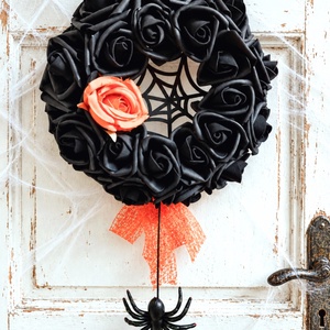 Közeledik... ne szalaszd el! Halloween kopogtató  - Meska.hu