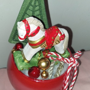 Karácsonyi, adventi asztaldísz  - karácsony - adventi díszek - adventi asztaldísz - Meska.hu