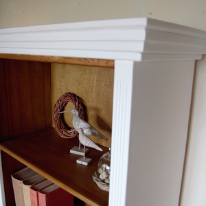 Vintage polc, könyvespolc -  - Meska.hu