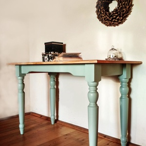 Vintage bükkfa asztal egyedi méretben -  - Meska.hu