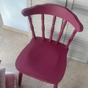 Burgundi vörös vintage szék rendelésrz - otthon & életmód - bútor - szék & fotel - Meska.hu