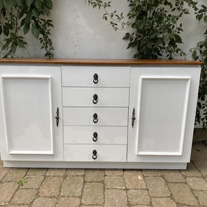 Hófehér vintage komód - otthon & életmód - bútor - komód - Meska.hu