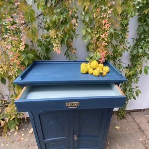 Kék vintage komód - otthon & életmód - bútor - komód - Meska.hu