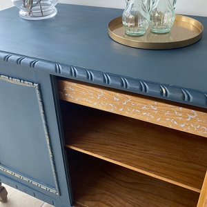 Kék arany elegáns komód - otthon & életmód - bútor - komód - Meska.hu