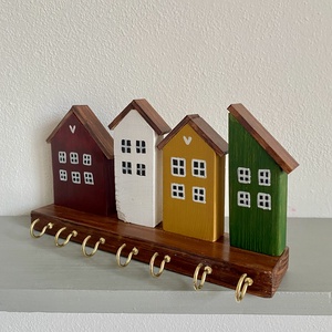 Bordó, okker, zöld házikós kulcstartó - otthon & életmód - dekoráció - fali és függő dekoráció - fali kulcstartó - Meska.hu Bordó, okker, zöld házikós kulcstartó - otthon & életmód - dekoráció - fali és függő dekoráció - fali kulcstartó - Meska.hu