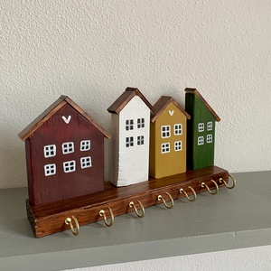 Bordó, okker, zöld házikós kulcstartó - otthon & életmód - dekoráció - fali és függő dekoráció - fali kulcstartó - Meska.hu Bordó, okker, zöld házikós kulcstartó - otthon & életmód - dekoráció - fali és függő dekoráció - fali kulcstartó - Meska.hu