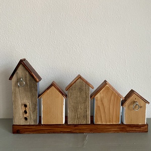 Nagyméretű kék házikós kulcstartó - otthon & életmód - dekoráció - fali és függő dekoráció - fali kulcstartó - Meska.hu Nagyméretű kék házikós kulcstartó - otthon & életmód - dekoráció - fali és függő dekoráció - fali kulcstartó - Meska.hu