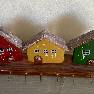 Fali kulcstartó - otthon & életmód - dekoráció - fali és függő dekoráció - fali kulcstartó - Meska.hu