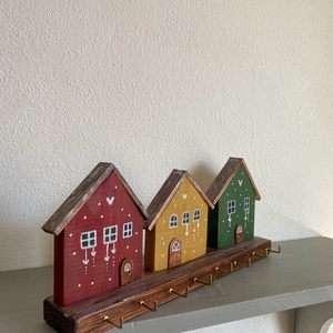 Fali kulcstartó - otthon & életmód - dekoráció - fali és függő dekoráció - fali kulcstartó - Meska.hu