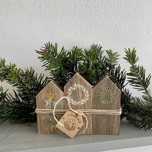 Karácsonyi ablakdísz - Meska.hu