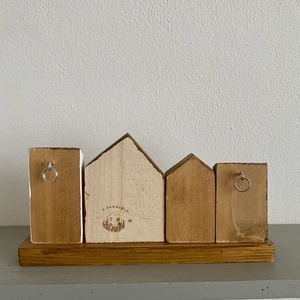 Skandináv utca - fali kulcstartó, fogas, akasztó - otthon & életmód - dekoráció - fali és függő dekoráció - fali kulcstartó - Meska.hu