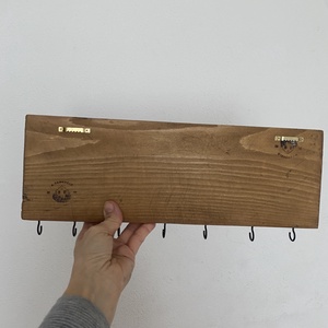 Kék város - kulcstartó- fogas - ajándékötlet - otthon & életmód - dekoráció - fali és függő dekoráció - fali kulcstartó - Meska.hu