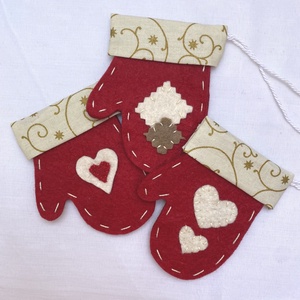 Karácsonyfadísz, ajándékkísérő - Meska.hu