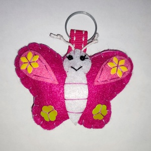 Lepke kulcstartó - táska & tok - kulcstartó & táskadísz - kulcstartó - Meska.hu