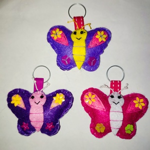 Lepke kulcstartó - táska & tok - kulcstartó & táskadísz - kulcstartó - Meska.hu