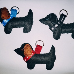 Tacsi filc kulcstartó, Táska & Tok, Kulcstartó & Táskadísz, Kulcstartó, Varrás, MESKA