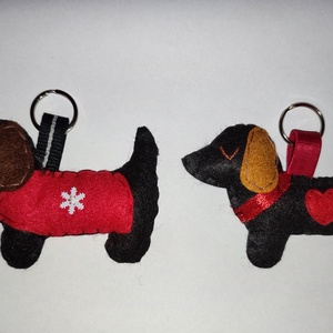 Tacsi filc kulcstartó - táska & tok - kulcstartó & táskadísz - kulcstartó - Meska.hu