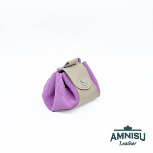 Szürke - világos lila bőr mini 2in1 szütyő és kockatálca N8014-4015, Játék & Sport, Táblajáték és Kártyajáték, Társasjátékok, Dobókocka, , MESKA