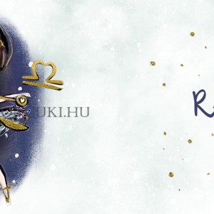 Személyre szabható - Barna hajú Csini Mérleg lány mintás bögre - otthon & életmód - konyhafelszerelés, tálalás - tálalás - bögre & csésze - Meska.hu