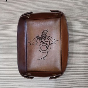 Sárkány mintás kockadobó tálca - 3, Játék & Sport, Szerepjáték, , MESKA