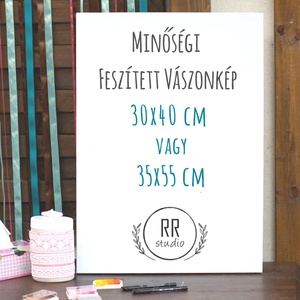 Esküvői Ujjlenyomatfa Vászonkép, Egyedi Vendégkönyv és Örök Emlék, ujjlenyomat gyűjtő - esküvő - emlék & ajándék - vendégkönyv - Meska.hu