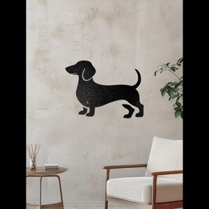 3D Nyomtatott Fali Dekoráció - Tacskó, Otthon & Életmód, Dekoráció, Kép & Falikép, 3d képek, Mindenmás, MESKA