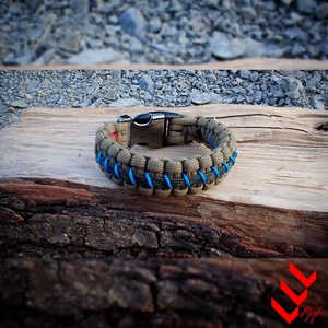 Paracord karkötő - ékszer - karkötő - fonott karkötő - Meska.hu