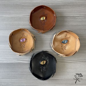 Hatszögletű sárkányszemes kockadobó tálca - játék & sport - táblajáték és kártyajáték - társasjátékok - dobókocka - Meska.hu