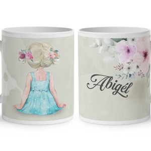 Kérd a neveddel - Kis Angyalom - Anya mintás bögre, Otthon & Életmód, Konyhafelszerelés, tálalás, Tálalás, Bögre & Csésze, , MESKA