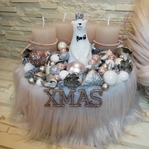 Adventi szett  - karácsony - adventi díszek - adventi asztaldísz - Meska.hu