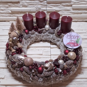 Adventi koszorú - Meska.hu Adventi koszorú - Meska.hu