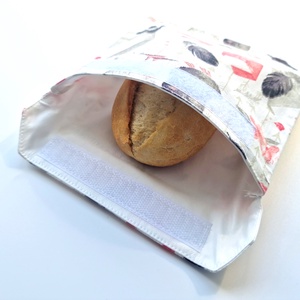 Vaj madaras tollas borítékos snackbag, tépőzáras uzsitasak, vízhatlan szendvicstartó, uzsonnás tasak, szendvics tartó, Táska & Tok, Uzsonna- & Ebéd tartó, Szendvics csomagoló, Varrás, MESKA