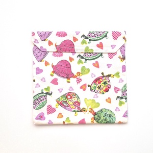 Teknősös snackbag, tépőzáras uzsitasak, vízhatlan szendvicstartó, uzsonnás tasak, szendvics tartó újraszalvéta - táska & tok - uzsonna- & ebéd tartó - szendvics csomagoló - Meska.hu