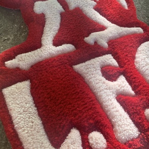 Liverpool FC tufting szőnyeg - otthon & életmód - lakástextil - szőnyeg - más típusú szőnyeg - Meska.hu