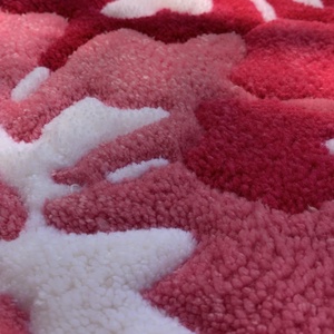 Hibiszkusz tufting szőnyeg - otthon & életmód - lakástextil - szőnyeg - más típusú szőnyeg - Meska.hu