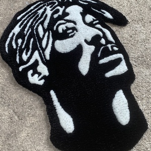 Tupac Shakur tufting szőnyeg, Otthon & Életmód, Lakástextil, Szőnyeg, Más típusú szőnyeg, Szövés, MESKA