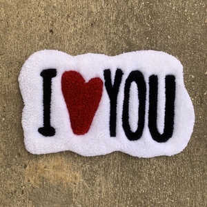 I love you tufting szőnyeg, Otthon & Életmód, Lakástextil, Szőnyeg, Más típusú szőnyeg, Varrás, MESKA