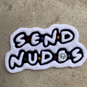 Send Nudes tufting szőnyeg - otthon & életmód - lakástextil - szőnyeg - más típusú szőnyeg - Meska.hu