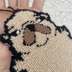 Kézzel készült Car Charmz � Pibble - otthon & életmód - autó - visszapillantó dísz - Meska.hu