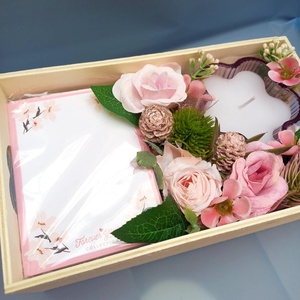 Box Rose, Otthon & Életmód, Dekoráció, Asztal és polc dekoráció, Asztaldísz, Virágkötés, MESKA