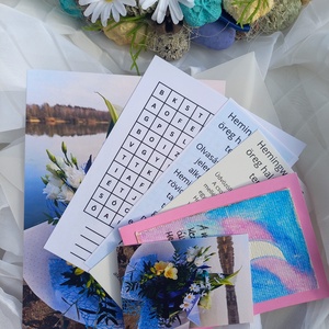 Hemingway ajtódísz szett - otthon & életmód - dekoráció - ajtó- és ablak dekoráció - ajtódísz & kopogtató - Meska.hu