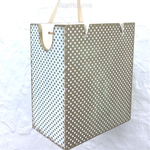 Fa tasak ajándékhoz - mackócsalád  - karácsony - karácsonyi ajándékozás - karácsonyi ajándékcsomagolás - Meska.hu