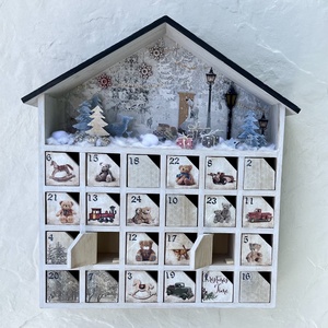 MESE - adventi házikó, fa kalendárium - karácsony - adventi díszek - adventi naptár - Meska.hu MESE - adventi házikó, fa kalendárium - karácsony - adventi díszek - adventi naptár - Meska.hu