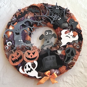 Halloween kopogtató, Otthon & Életmód, Dekoráció, Halloween, Halloweeni ajtódíszek és ablakdíszek, Mindenmás, MESKA