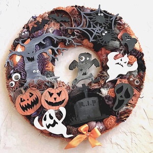 Halloween kopogtató - otthon & életmód - dekoráció - halloween - halloweeni ajtódíszek és ablakdíszek - Meska.hu