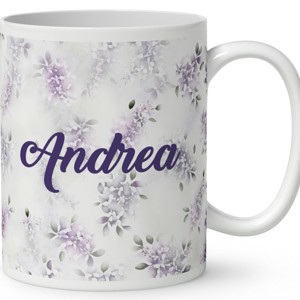 Névvel kérhető - Levendulás manó egy csokorral mintás bögre - otthon & életmód - konyhafelszerelés, tálalás - tálalás - bögre & csésze - Meska.hu