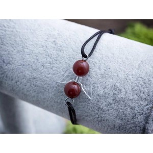 Barátság angyal karneol microcord karkötő, Ékszer, Karkötő, Ásványkarkötő, , MESKA