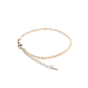 Fazettált rutilkvarc golyós ásvány karkötő állítható kapoccsal 4�5mm, Ékszer, Karkötő, Ásványkarkötő, , MESKA