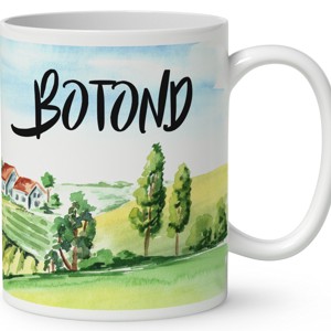 Névvel kérhető - Gazda manó és a madárijesztő mintás bögre - otthon & életmód - konyhafelszerelés, tálalás - tálalás - bögre & csésze - Meska.hu