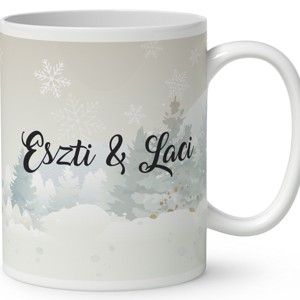 Névvel kérhető - Ajándékozó karácsonyi manók mintás bögre - otthon & életmód - konyhafelszerelés, tálalás - tálalás - bögre & csésze - Meska.hu